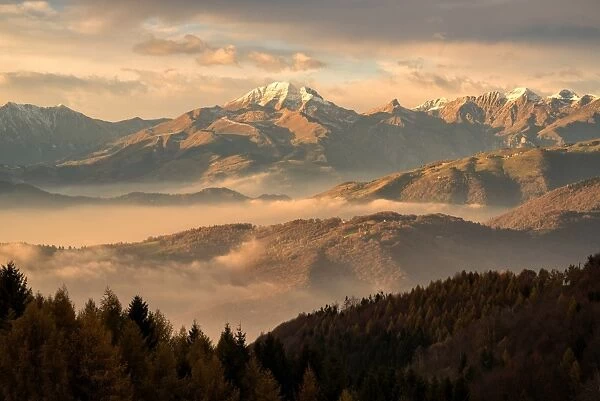 Autumn in Orobie alps, Bergamo province, Italy, Lombardy district, Europe