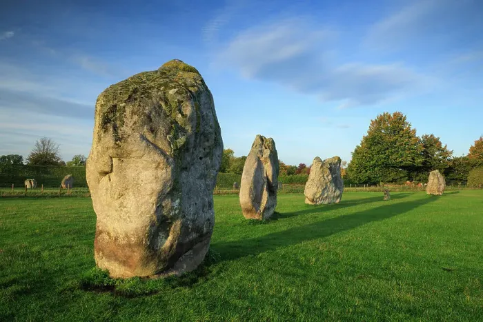 Framed Print : Avebury Stone Circle, Wiltshire, England