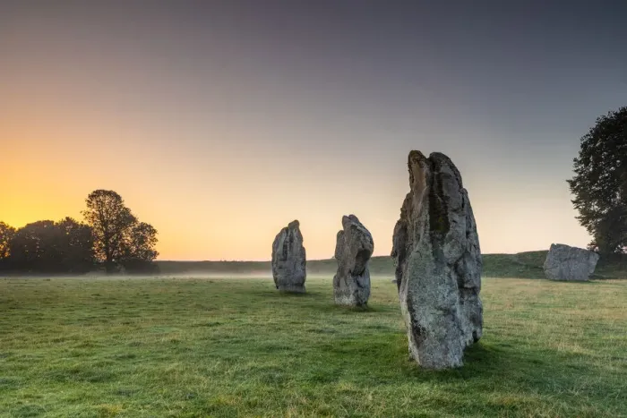 Framed Print : Avebury stone circles, Avebury, Wiltshire, England United Kingdom Framed Print : Avebury stone circles, Avebury, Wiltshire, England United Kingdom