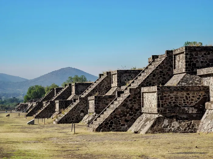 Framed Print : Avenue of the Dead, Teotihuacan, Mexico State, Mexico