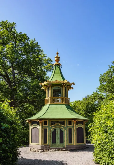 Framed Print : The Aviary near The Chinese Pavilion, Drottningholm Palace Garden, Stockholm, Stockholm County, Sweden Framed Print : The Aviary near The Chinese Pavilion, Drottningholm Palace Garden, Stockholm, Stockholm County, Sweden