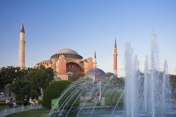 Aya Sofia (Hagia Sophia), Sultanhamet, Istanbul, Turkey
