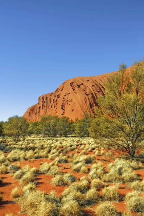 Framed Print : Ayers Rock - Australia, Northern Territory, Uluru-Kata-Tjuta National Park, Ayers Rock