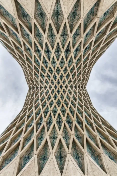 Framed Print : Azadi Tower, 1972, Tehran, Iran Framed Print : Azadi Tower, 1972, Tehran, Iran