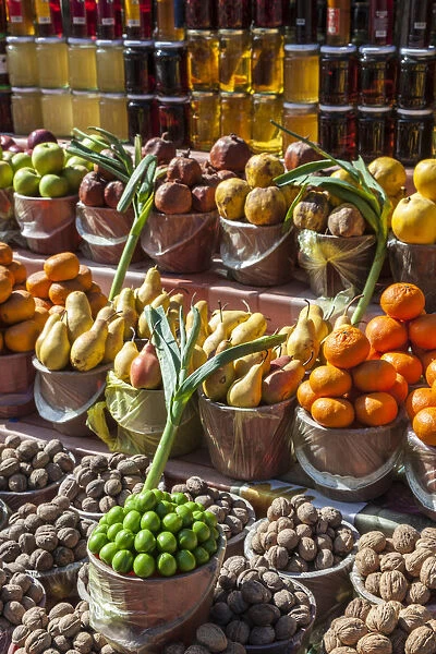 Azerbaijan, Vandam, fruit market