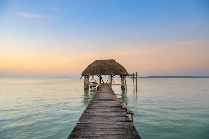 Framed Print : Azul Paradise resort, Bastimentos island, Bocas del Toro province, Panama