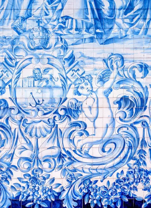 Framed Print : Azulejos at Carmo Church, Porto, Portugal Framed Print : Azulejos at Carmo Church, Porto, Portugal