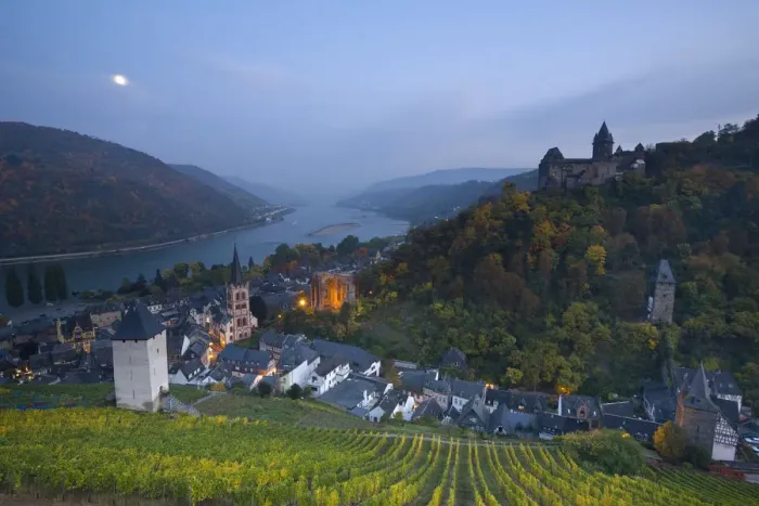 Framed Print : Bacharach, Rhine Valley, Germany Framed Print : Bacharach, Rhine Valley, Germany