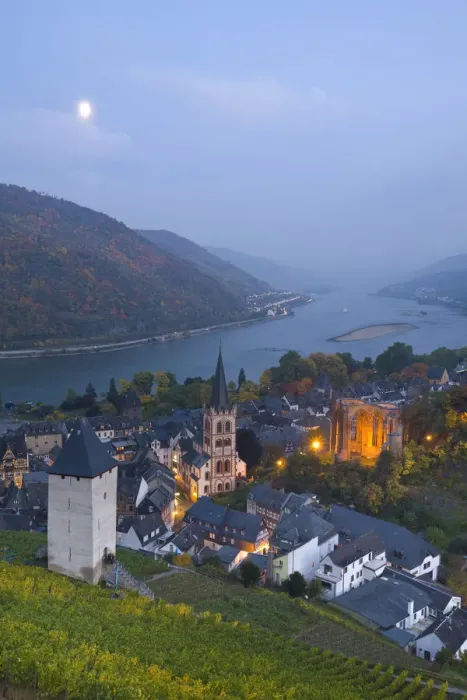 Framed Print : Bacharach, Rhine Valley, Germany Framed Print : Bacharach, Rhine Valley, Germany