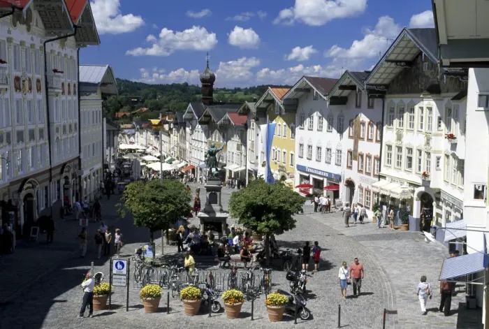 Framed Print : Bad Toelz, Bavaria, Germany