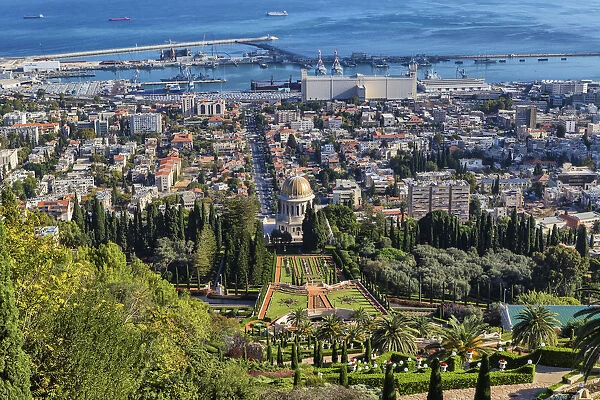 Baha I Gardens, Haifa, Israel