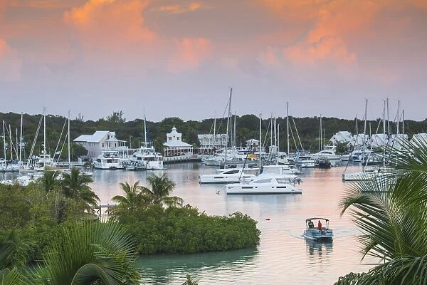 Bahamas, Abaco Islands, Elbow Cay, Hope Town, Hope Town Inn & Marina