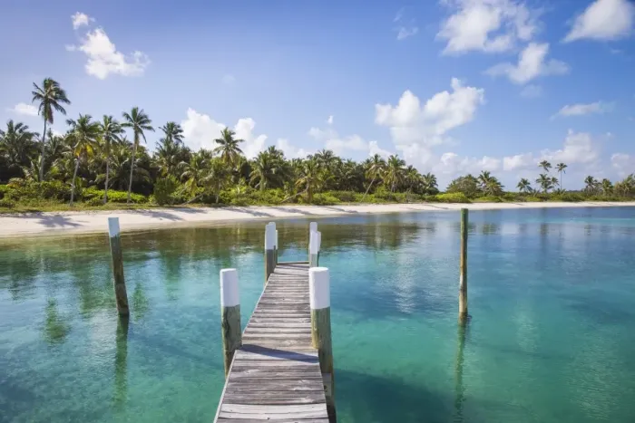 Framed Print : Bahamas, Abaco Islands, Elbow Cay, Tihiti beach
