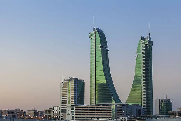 Bahrain, Manama, Bahrain Financial Harbour, Harbour Towers