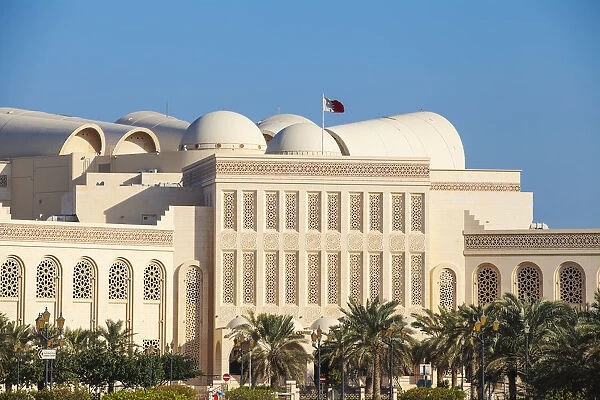 Bahrain, Manama, Libary at Al Fateh Mosque - The Grand Mosque