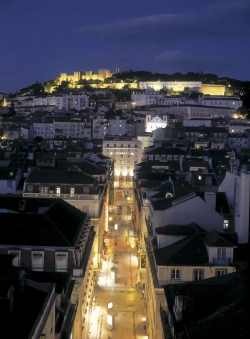 Framed Print : Baixa, Lisbon Framed Print : Baixa, Lisbon