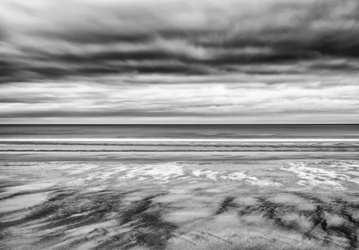 Framed Print : Bamburgh beach at low tide, Northumberland, UK