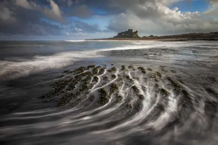 Framed Print : Bamburgh Castle, Bamburgh, Northumberland, England, UK