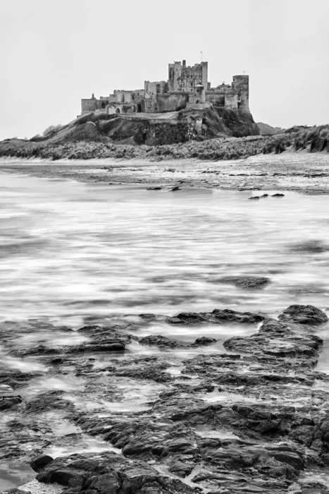Framed Print : Bamburgh castle, Northumberland, UK