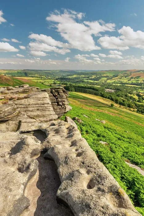 Framed Print : Bamford Edge, Peak District National Park, Derbyshire, England Framed Print : Bamford Edge, Peak District National Park, Derbyshire, England