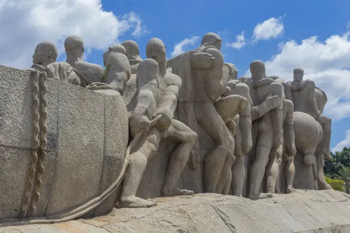 Framed Print : Bandeiras monument, 1953, Victor Brecheret, Sao Paulo, Brazil
