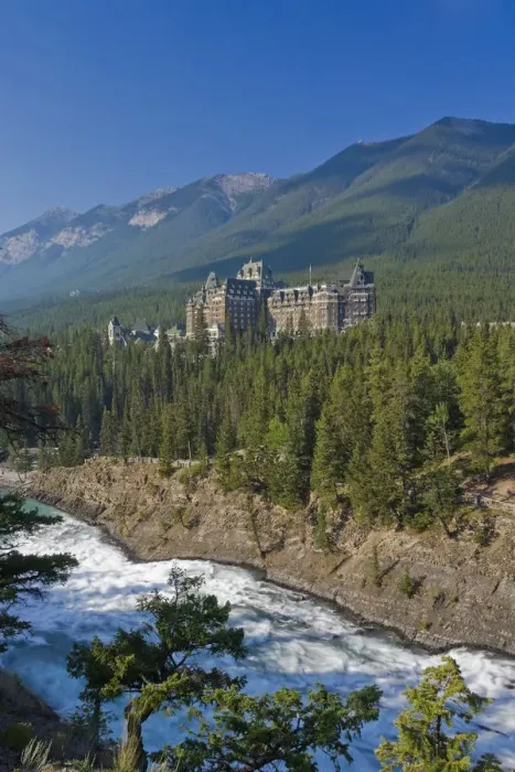 Framed Print : Banff Springs Hotel, Banff Town, Alberta, Canada Framed Print : Banff Springs Hotel, Banff Town, Alberta, Canada