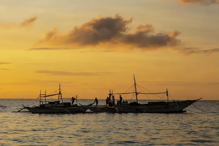 Framed Print : Bangka boats, Gigantes Islands, Iloilo Province, Western Visayas, Philippines Framed Print : Bangka boats, Gigantes Islands, Iloilo Province, Western Visayas, Philippines