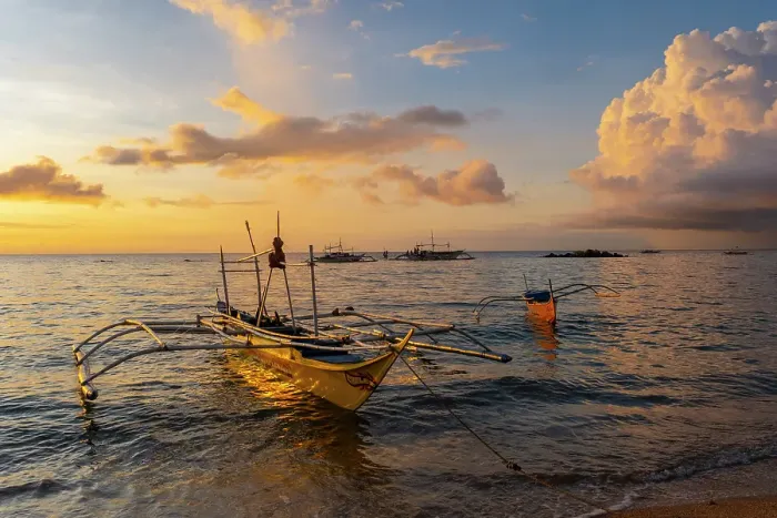 Framed Print : Bangka boats, Gigantes Islands, Iloilo Province, Western Visayas, Philippines Framed Print : Bangka boats, Gigantes Islands, Iloilo Province, Western Visayas, Philippines