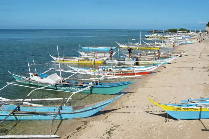 Framed Print : Bangka boats, Gigantes Islands, Iloilo Province, Western Visayas, Philippines Framed Print : Bangka boats, Gigantes Islands, Iloilo Province, Western Visayas, Philippines