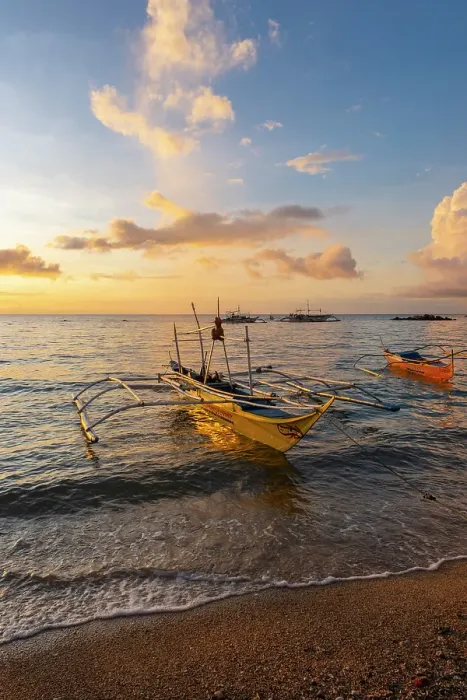 Framed Print : Bangka boats, Gigantes Islands, Iloilo Province, Western Visayas, Philippines Framed Print : Bangka boats, Gigantes Islands, Iloilo Province, Western Visayas, Philippines
