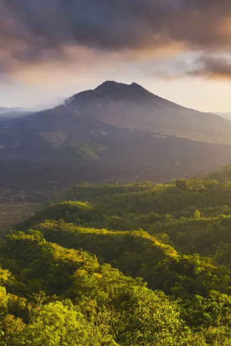 Framed Print : Bangli Regency, Bali, Indonesia, South East Asia. High angle view of the Mount Batur Framed Print : Bangli Regency, Bali, Indonesia, South East Asia. High angle view of the Mount Batur