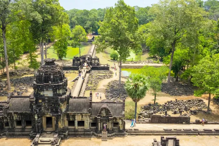 Framed Print : Baphuon temple ruins, Angkor Thom, UNESCO World Heritage Site, Siem Reap Province Framed Print : Baphuon temple ruins, Angkor Thom, UNESCO World Heritage Site, Siem Reap Province