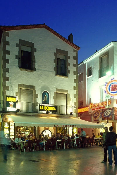 Bar, Lloret de Mar, Costa Brava, Catalonia, Spain