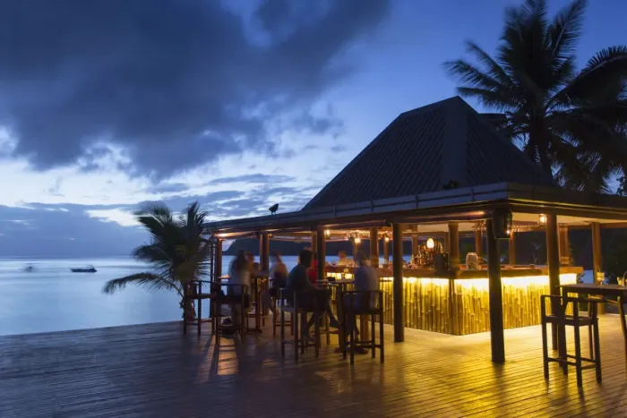 Framed Print : Bar at Octopus Resort, Waya Island, Yasawa Islands, Fiji Framed Print : Bar at Octopus Resort, Waya Island, Yasawa Islands, Fiji