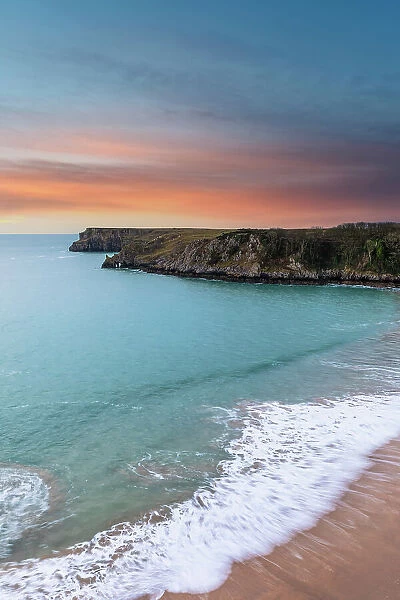 Barafundle Bay Beach, Pembrokeshire, Wales, United Kingdom