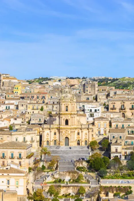 Framed Print : Baroque cathedral of san Giorgio located in Modica, Ragusa province, Sicily, Italy Framed Print : Baroque cathedral of san Giorgio located in Modica, Ragusa province, Sicily, Italy