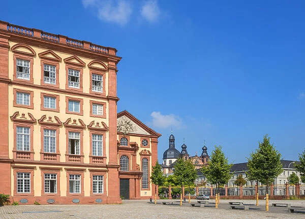 Baroque palace, Mannheim, Baden-Wurttemberg, Germany