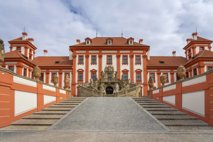 Framed Print : Baroque Troja Chateau, Prague, Bohemia, Czech Republic Framed Print : Baroque Troja Chateau, Prague, Bohemia, Czech Republic