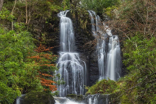 Barrow Beck Falls, Keswick, Lake District National Park, Cumbria, England, UK