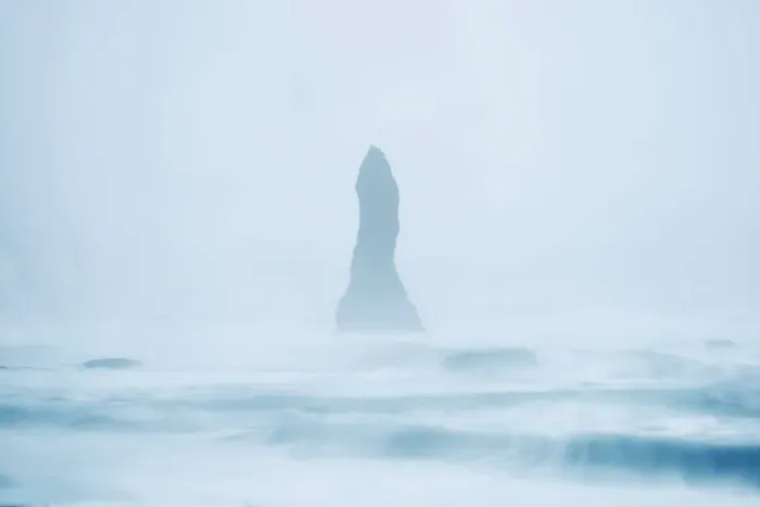 Framed Print : Basalt column of Vik during a sea storm, Sudurland, Iceland Framed Print : Basalt column of Vik during a sea storm, Sudurland, Iceland