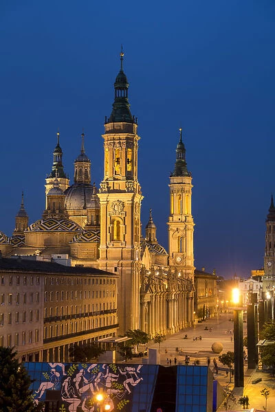 Basilica-Cathedral of Our Lady of the Pillar, Zaragoza, Spain