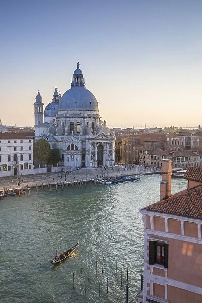Basilica di Santa Maria della Salute, Grand Canal, Venice, Italy