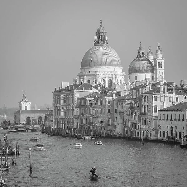 Basilica di Santa Maria della Salute on the Grand Canal, Venice, Veneto, Italy