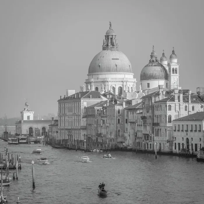 Framed Print : Basilica di Santa Maria della Salute on the Grand Canal, Venice, Veneto, Italy