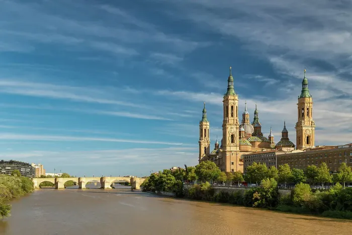 Framed Print : Basilica de Nuestra Senora del Pilar Church and Ebro River, Zaragoza, Aragon, Spain Framed Print : Basilica de Nuestra Senora del Pilar Church and Ebro River, Zaragoza, Aragon, Spain