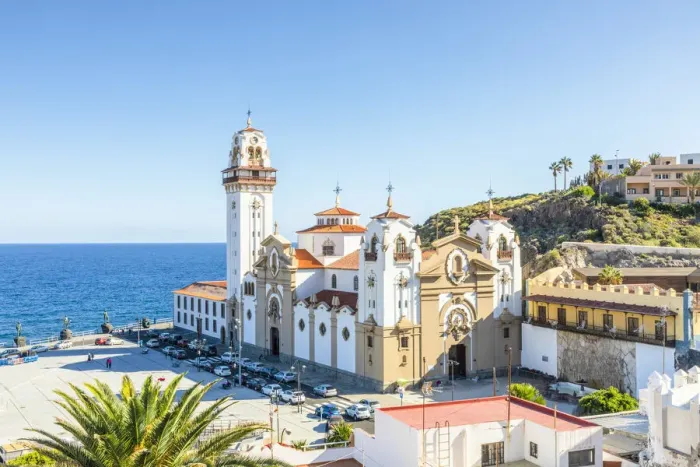 Framed Print : The Basilica of the Royal Marian Shrine of Our Lady of Candelaria, Candelaria, Tenerife