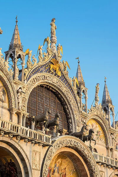 Basilica San Marco, Piazza San Marco (St. Mark's Square), Venice, Veneto, Italy