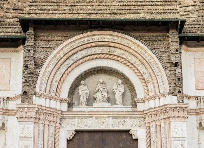 Framed Print : Basilica of San Petronio, detailed view, Piazza Maggiore, Bologna, Emilia-Romagna, Italy Framed Print : Basilica of San Petronio, detailed view, Piazza Maggiore, Bologna, Emilia-Romagna, Italy