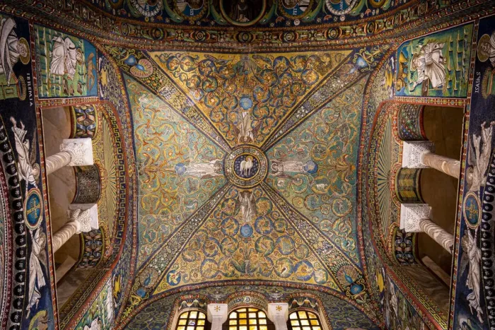 Framed Print : Basilica of San Vitale, which has important examples of early Christian Byzantine art Framed Print : Basilica of San Vitale, which has important examples of early Christian Byzantine art