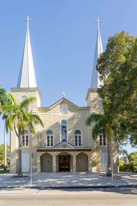 Framed Print : The Basilica of St. Mary Star of the Sea, Key West, Florida, USA Framed Print : The Basilica of St. Mary Star of the Sea, Key West, Florida, USA